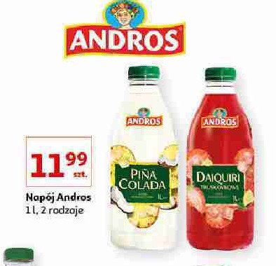 Napój daiquiri truskawowy Andros promocja