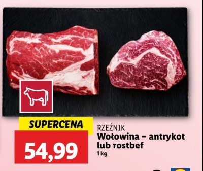 Stek z antrykotu wołowego Rzeźnik codzienna dostawa promocja