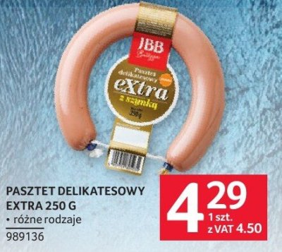 Pasztet delikatesowy extra JBB 250 g promocja w Selgros