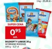 Ciastko z nadzieniem truskawka-wanilia Lu petitki lubisie duo promocja