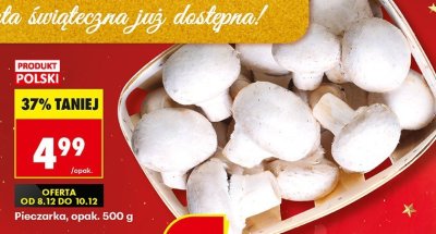 Pieczarka opak. 500 g promocja w Biedronka