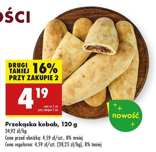 Przek膮ska kebab promocja