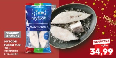 Halibut steki 425 g promocja w Kaufland