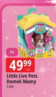 Little Live Pets Domek Mamy Cobi promocja w Leclerc