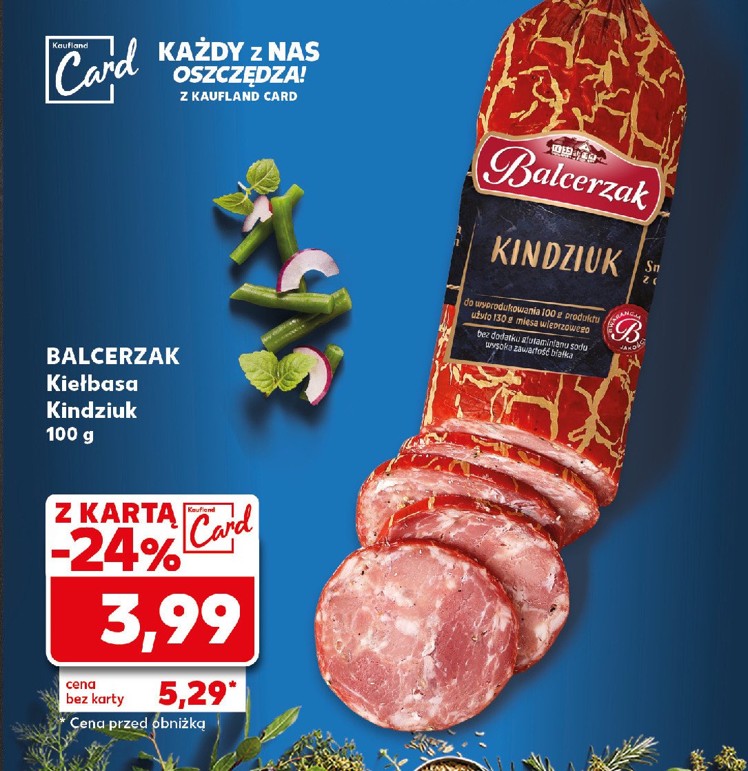 Kindziuk Balcerzak promocja w Kaufland