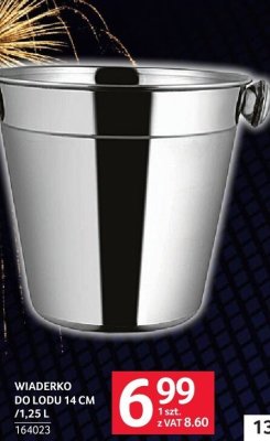 Wiaderko do lodu 14 cm 1,25 l promocja w Selgros