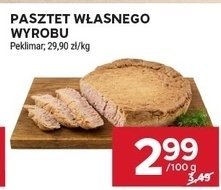 Pasztet własnego wyrobu Podlaski promocja w Stokrotka