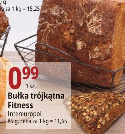 Bułka śniadaniowa fitness Inter europol promocja