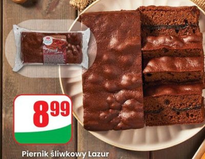 Piernik śliwkowy Lazur promocja w Dino