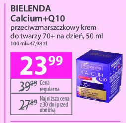 Skoncentrowany głęboko odżywczy krem 70 + Bielenda calcium q10 promocja