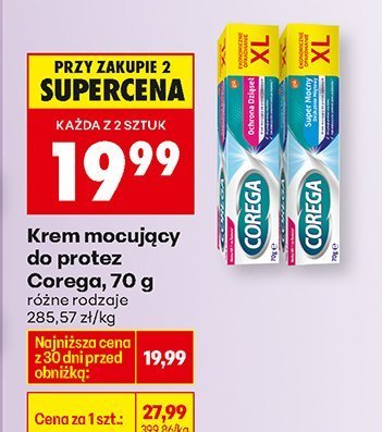 Krem mocujący do protez, 70 g promocja w Biedronka