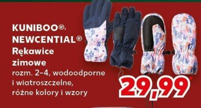 Rękawice zimowe KUNIBOO/NEWCENTIAL promocja w Kaufland