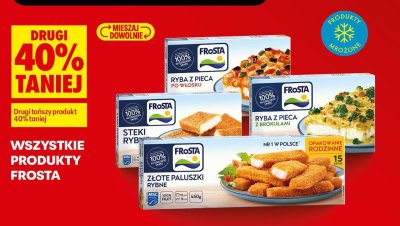 Ryba mrożona Frosta Ryba z pieca po włosku promocja w Biedronka