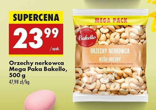 Orzechy nerkowca Bakello promocja