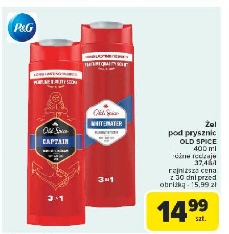 Żel pod prysznic Old spice captain promocja