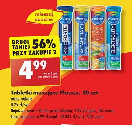 Tabletki multiwitamina Plusssz promocja