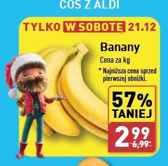 Banany promocja w Aldi