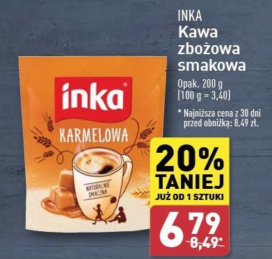 Kawa Inka karmelowa promocja w Aldi