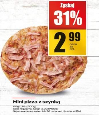 Pizza promocja w Supeco