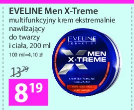Krem ekstremalnie nawilżający Eveline men x-treme promocja