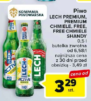 Piwo Lech premium chmiele cytrusowe promocja
