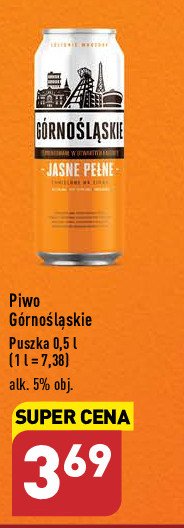 Piwo Górnośląskie jasne pełne promocja