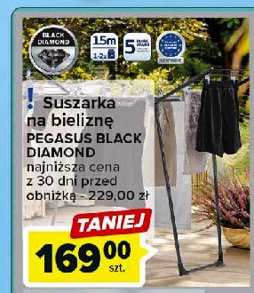 Suszarka pegasus black Leifheit promocja