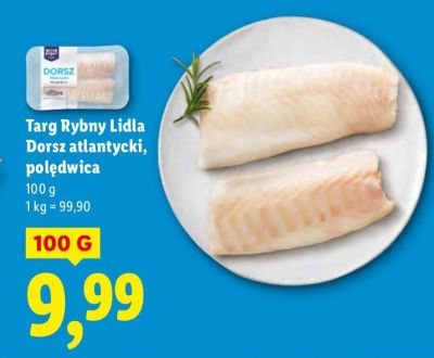 Dorsz atlantycki, polędwica  promocja w Lidl