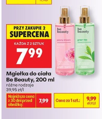 Mgiełka do ciała 200 ml, różne rodzaje Be Beauty promocja w Biedronka