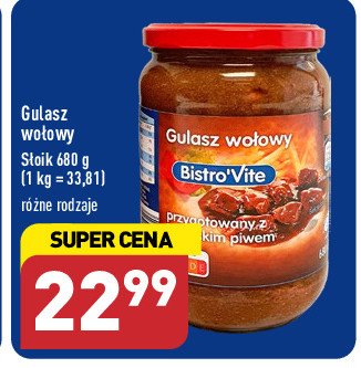 Gulasz wo艂owy z piwem belgijskim promocja