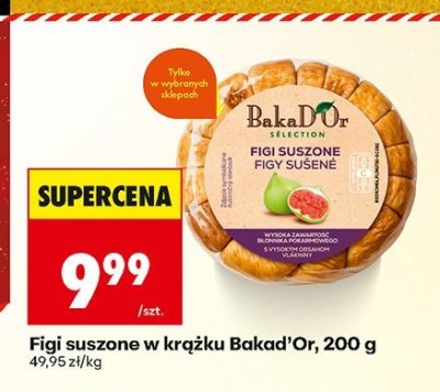 Figi suszone w krążku Bakad'Or, 200 g promocja w Biedronka