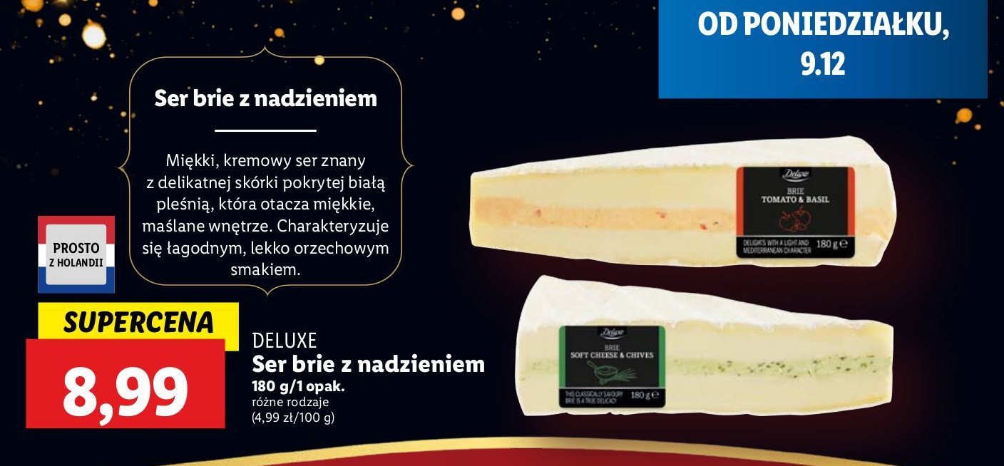 Ser brie szczypiorek Deluxe promocja