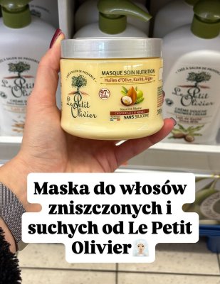 Maska do suchych i zniszczonych włosów promocja w Biedronka