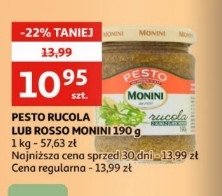 Pesto ruccola Monini promocja