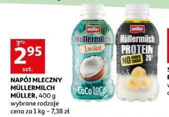 Napój mleczny coco loco Mullermilch promocja