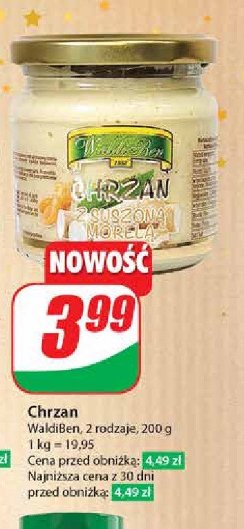 Chrzan wyborowy Waldiben promocja