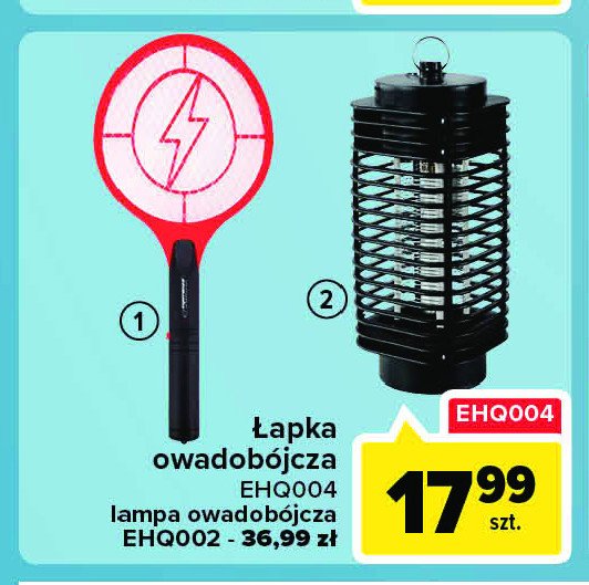 Lampa owadob贸jcza eliminator ehq002 Esperanza promocja