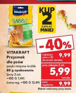 Ko艣ci z mi臋sem z kr贸lika Vitakraft promocja