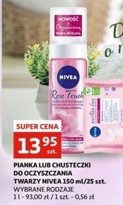 Pianka oczyszczaj膮ca Nivea rose touch promocja