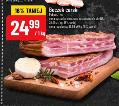 Boczek carski promocja w POLOmarket
