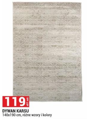 Dywan Karsu 140x190 cm Merkury Market promocja w Merkury Market