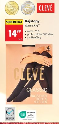 Rajstopy damskie Classic 100 den promocja w Biedronka