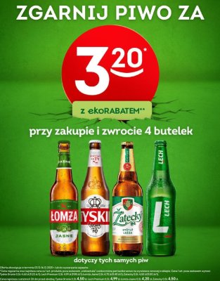 Piwo Lech Premium 0.5l promocja w Żabka