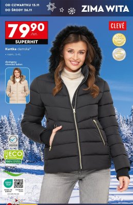 Kurtka damska promocja w Biedronka