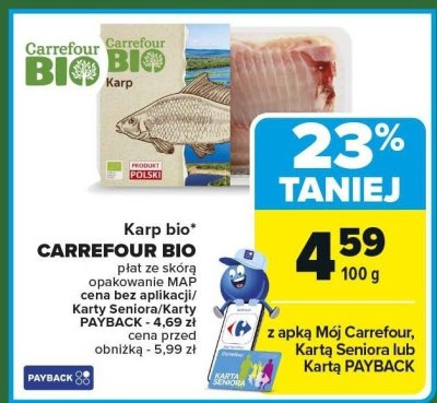 Karp bio CARREFOUR BIO promocja w Carrefour Market