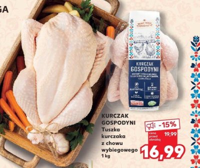 Kurczak gospodyni tuszka kurczaka z chowu wybiegowego promocja w Kaufland