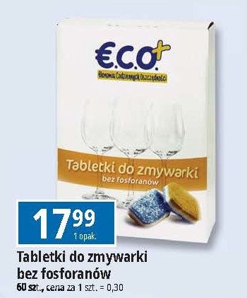 Tabletki do zmywarek Eco+ promocja