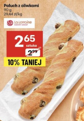 Paluch z oliwkami La Lorraine promocja w Delikatesy Centrum