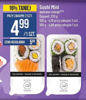 Onigiri łosoś wędzony Sushi tokyo promocja