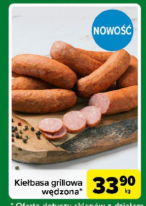 Kiełbasa grillowa wędzona promocja